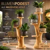 Blumenständer mit 3 Ablagen Blumenpodest Pflanzenständer Produktbild-Vorschau 2