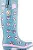 Lazy Dogz - Damen Gummistiefel "Cookie", Pfoten-Muster Produktbild-Vorschau 4