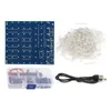 8x8x8 3D LED DIY Cube Light Kit Squared White LED Blue Ray Náhľad obrázku produktu 3