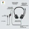 Logitech Stereo H390 981-000406 nero Anteprima dell’immagine prodotto 14