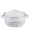 Casseruola Riess con coperchio Ø16cm 1,1L smalto Flora Anteprima dell’immagine prodotto 2