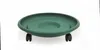 Set di 3 vaschette per fiori con rotelle, verdi, sottovasi Anteprima dell’immagine prodotto 3