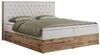 MKS MEBLE Boxspringbett 180x200 mit Bettkasten Eiche, Produktbild-Vorschau 4