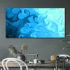 Coloray Bild aus Leinwand 120x60 Leinwand Dekoration - blau Produktbild-Vorschau 2