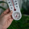 Raumthermometer mit Hygrometer weiß 25 cm Produktbild-Vorschau 2
