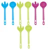 4x Salatbesteck 2-tlg. Besteck Salatlöffel Salatgabel 28cm Produktbild-Vorschau 1