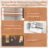 Buffetkast, 185x145x40 cm, met stopcontact, Productafbeelding-voorbeeld 19