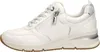 A side view of a single white sneaker with silver accents. Podgląd zdjęcia produktu