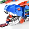 STILVORA Spielfahrzeuge Dinosaurier-Fahrzeugset – 8 kleine Produktbild-Vorschau 5