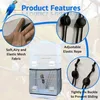 Lapač semen do klece, nastavitelná zástěra klece, měkký a Náhled obrázku produktu 4