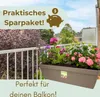 2er Set Blumenkasten Balkongeländer Balkon Blumenkasten Produktbild-Vorschau 6