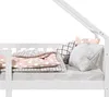 Hausbett CORA 90x200 cm, Weiß - Kinderbett mit Produktbild-Vorschau 6
