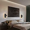 LED Wandlampe Schwarz – Schwenkbare Leselampe Wandmontage Produktbild-Vorschau 11