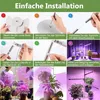 Pflanzenlampe LED Vollspektrum Höhenverstellbare Produktbild-Vorschau 4