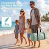 COSTWAY Parasol plażowy z ochroną UV 50+, namiot plażowy z Podgląd zdjęcia produktu 8