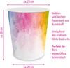 itenga Papierkorb - Motiv Regenbogen Wasserfarben - ca. 11 Produktbild-Vorschau 2
