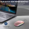 Souris sans fil, LED Rechargeable Silencieux mince souris Voir les images du produit 5