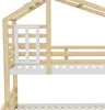 MODFU Etagenbett Kinderbett 90x200cm&140x200cm mit Fenster, Produktbild-Vorschau 5