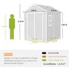 Outsunny Gerätehaus 2,4m², Gartenhaus mit Satteldach, 182 x Produktbild-Vorschau 3