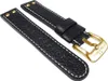 TW STEEL Marken Ersatzband Leder Band 22mm Schwarz u.a für Produktbild-Vorschau 1