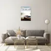 Bilder auf glas - Einteilig - Berge See Boot - 50x70cm - Produktbild-Vorschau 7
