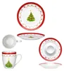 set da colazione 18 pezzi Sogno di Natale in porcellana 6 Anteprima dell’immagine prodotto 4