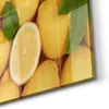 DEQORI Glasbild Echtglas 60x30 cm 'Zitronige Lebendigkeit' Produktbild-Vorschau 5