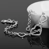 925 Silber Armkette Armband Armkettchen "Herzenswunsch" in Produktbild-Vorschau 2
