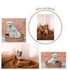 Cestino per cani in vimini ovale con cuscino 60X43 H16 CM Anteprima dell’immagine prodotto 6