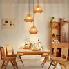 ZMH lampy wiszące boho lampa wisząca rattanowa lampa Podgląd zdjęcia produktu 2