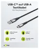 goobay cavo tessile con spine metalliche da USB-C a USB-A Anteprima dell’immagine prodotto 24