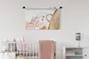 MuchoWow® Wandteppich Wandbehang Rosa - Sonnenbrille - Produktbild-Vorschau 2