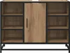 vidaXL Szafka łazienkowa dąb Artisan 80 x 33 x 60 cm Podgląd zdjęcia produktu 6