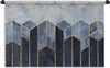 MuchoWow® Wandteppich Wandbehang Sechseck - Gold - Produktbild-Vorschau 1