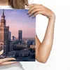 Obraz na płótnie PANORAMA miasta Warszawa Ozdoba ścienna Podgląd zdjęcia produktu 4