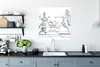 MuchoWow® Poster Eine antike Illustration von Figuren der Produktbild-Vorschau 3