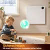 Vigevee Hybrid Infrarotheizung 1000 W mit WLAN, App, Touch Produktbild-Vorschau 7