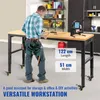 SucceBuy 122x51cm banco da lavoro regolabile in altezza, Anteprima dell’immagine prodotto 2