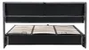 Bekleed bed 160 x 200 cm van fluweel met bedbox met Productafbeelding-voorbeeld 12