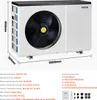 VEVOR Elektrische Pool-Wärmepumpe, 3,22–15,25kW Produktbild-Vorschau 7