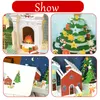 3D-Weihnachtskarten, 6 Pop-up-Weihnachtskarten mit Produktbild-Vorschau 4