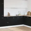 vidaXL Unterschrank für Spüle Schwarz Eiche 80x46x81,5 cm Produktbild-Vorschau 2