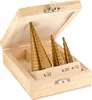 Stufenbohrer 4-32mm Kegelbohrer 3tlg.Set HSS Konusbohrer Produktbild-Vorschau 3