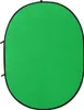 vidaXL 2-in-1 Foto-Hintergrund Oval Grün Blau 200x150 cm Produktbild-Vorschau 2