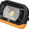 A close-up studio shot of a portable LED work light. Produktbild-Vorschau
