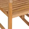 The Living Store Schaukelstuhl mit Schwarzem Kissen Produktbild-Vorschau 8