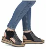 Rieker 63791-01 (36/schwarz-sand/schwarz) Produktbild-Vorschau 5