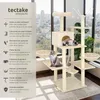 Arbre à chat LILOU 165 cm - beige Voir les images du produit 2