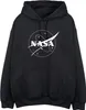 NASA - Mikina s kapucí a logem pro muže BI2209 (XL) (Black) Náhled obrázku produktu 1