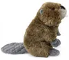 Carl Dick Biber, szaro-brązowy, stojący, ok. 22 cm, Podgląd zdjęcia produktu 3